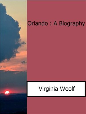 cover image of Orlando --A Biography